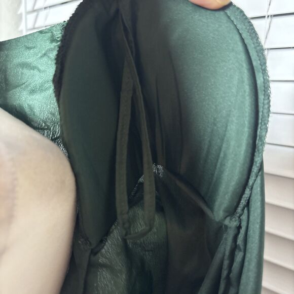 Emerald Beaded Jacket Vintage Gatsby Gold Sequins Formal Party/ Holiday SZ Large - Picture 7 of 9